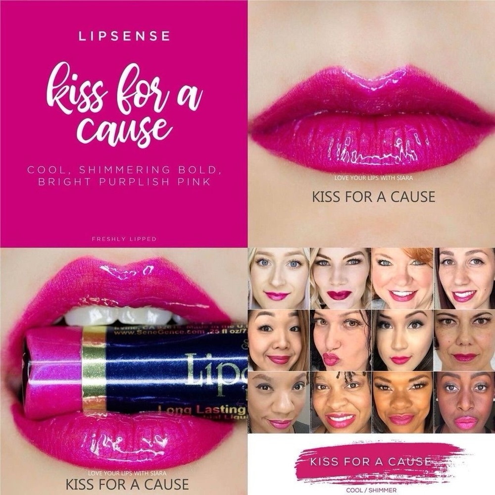 KISS FOR A CAUSE LIPSENSE BY SENEGENCE
LONGLASTING LIPSTICK New nvr opened - Picture 3 of 3